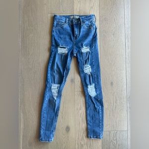 Top shop Jamie skinny jeans